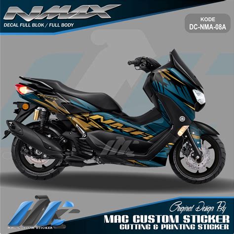 Jual Decal Nmax New Stiker Full Blok Nmax 2020 Dc Nma 08 Stiker