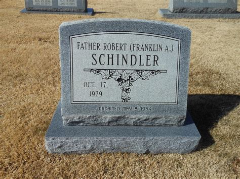 Fr Robert Schindler Find A Grave Memorial