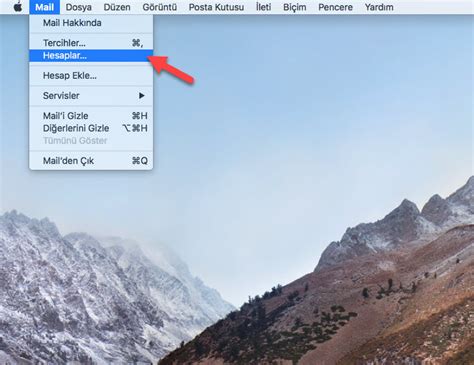 Mac Mail Pop E Posta Kurulumu Turhost Destek