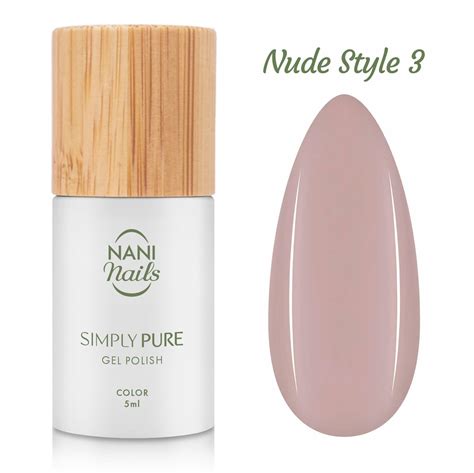 Verniz Gel Nani Simply Pure Ml Nude Style Naninails Pt