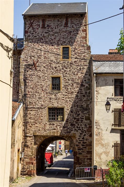 Tour De L Horloge Sierck Les Bains Lorraine France Flickr