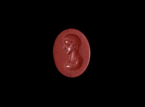 Roman Intaglio With Julio Claudian Portrait