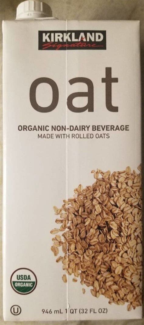 Kirkland Signature Organic Non Dairy Oat Beverage