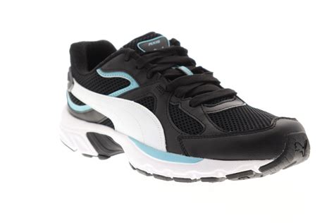 Puma Axis Plus 90S 37028715 Mens Black Mesh Low Top Athletic Running S ...