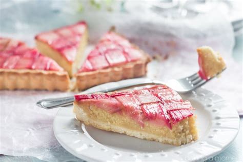 Rhubarb Tart - Baking A Moment