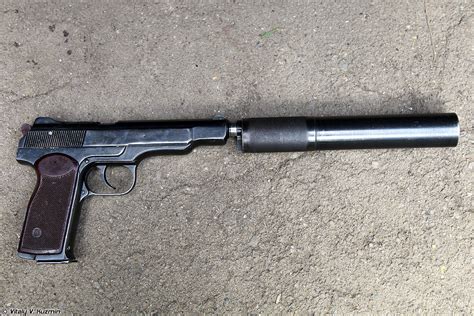 Оружейка. 9-мм Автоматический пистолет бесшумный АПБ - "Стечкин" с ...