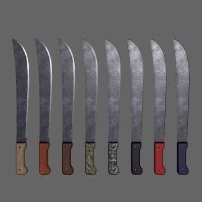 Machete - 3D Model by DaikLord