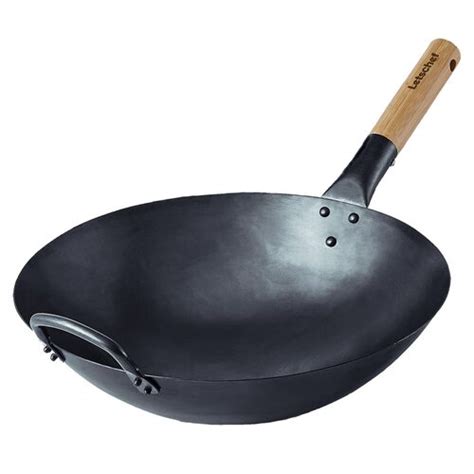 135 Inches Carbon Steel Chinese Wok Black At Best Price In Delhi
