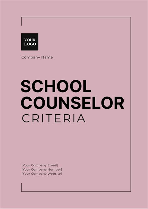 Free Criteria Templates To Edit Online
