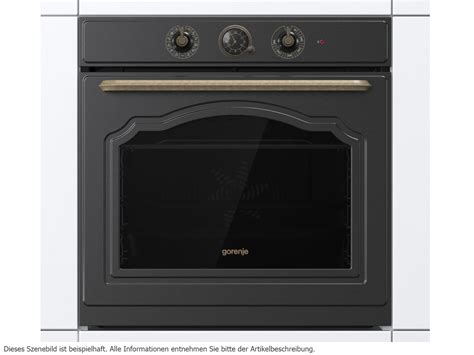 Gorenje BOS67371CLB Backofen Schwarz
