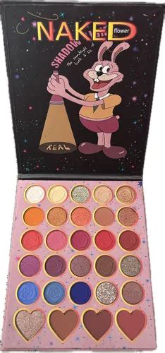 Naked Flower Paleta De Sombras Ojos 29 Colores Negro Meses sin interés