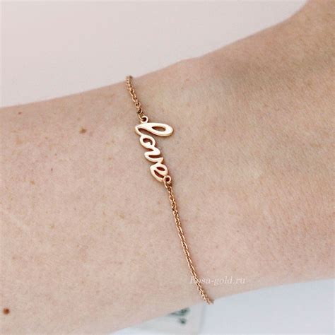 Золотая цепочка на руку - 70 фото