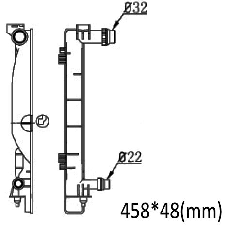 Бачки радиатора|Luxtank | AU-0019 Бачок радиатора охлаждения для Audi ...
