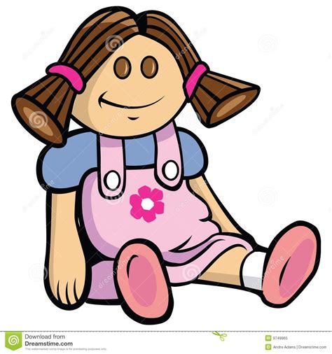 Girl rag doll | Clipart Panda - Free Clipart Images