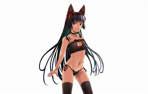 Wallpaper Girl Sexy Lingerie Pantsu Bra Cleavage Panties
