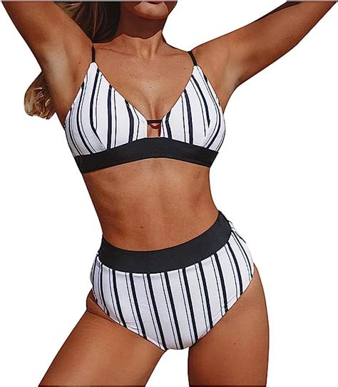 Damen Bikini Sets F R Damen Push Up Damen Bikini Zweiteilige Badeanzug Bademode Push Up