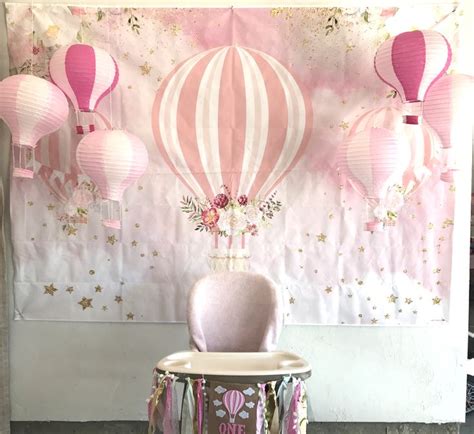 Hot Air Balloon St Birthday Party Hot Air Balloon Party Decorations Hot Air Balloon Party