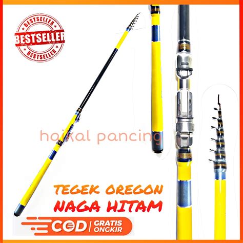 Jual Joran Tegek Karbon Oregon Naga Hitam Cm Shopee