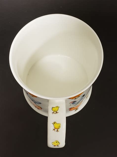 DUNOON Cock-A-Hoop Design by Jane Brookshaw Fine Bone China Mug, Made