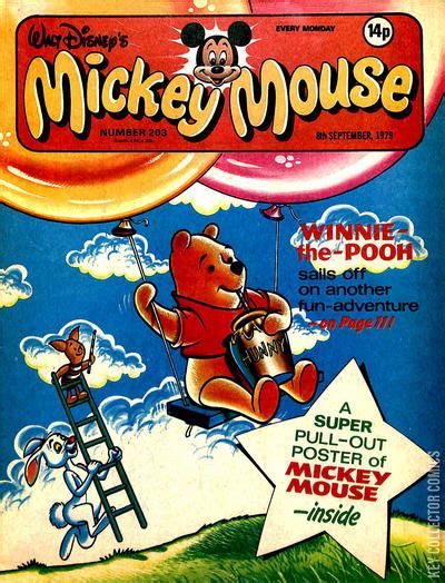 Mickey Mouse 203 Published January 1975 Key Collecto