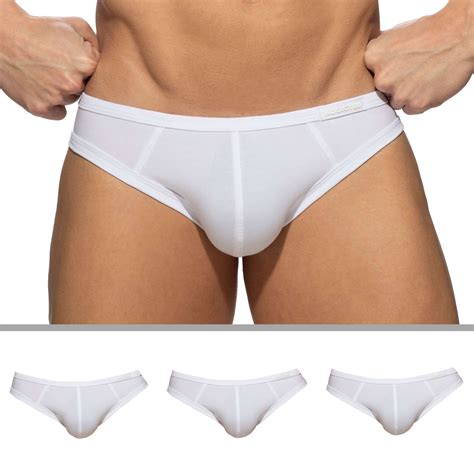 Addicted Lot De 3 Slips Bikini Basic Blancs INDERWEAR