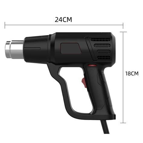 Industrial Hair Dryer Heat Gun W Hot Air Gun Air Dryer For Soldering Thermal Blower