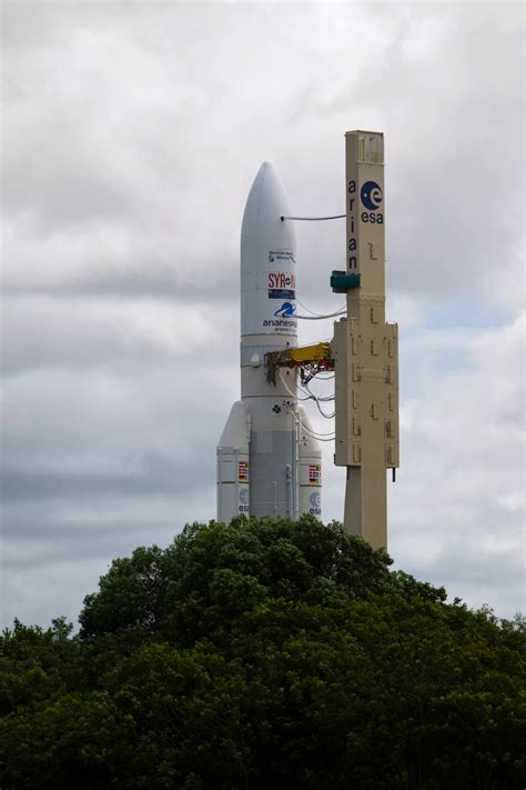 ESA - Ariane 5 roll-out to the launch pad