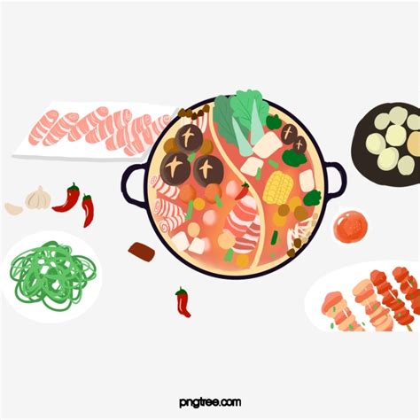 Hot Pot Hd Transparent Chinese Food Hot Pot Chinese Cuisine Hot Pot Bottom Of The Pot Png