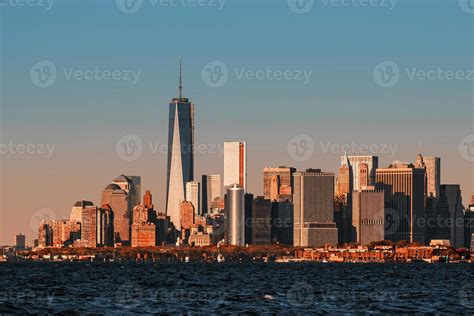 View of Manhattan skyline in NYC 18720419 Stock Photo at Vecteezy