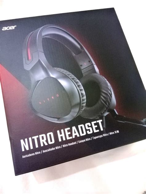 Acer Nitro Headset Audio Headphones And Headsets On Carousell