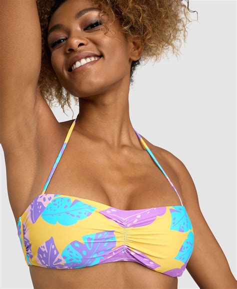 Verliebt Richtig Unertr Glich Damen Bikini Bandeau Ein Picknick Haben