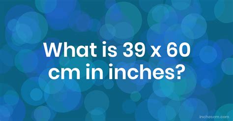 cm  inches convert  cm