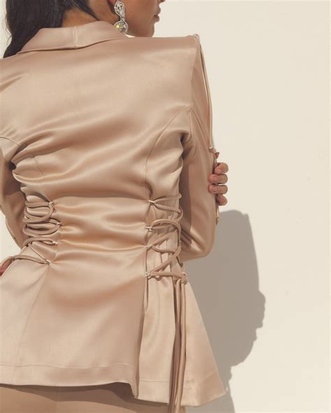 Blazer Leandra Nude Voga Brand