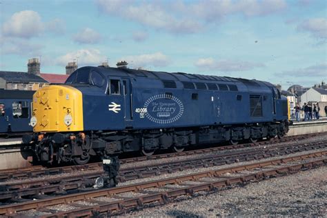 The Transport Library Br British Rail Diesel Locomotive Class 40 40006 At Lowestoft In 1979