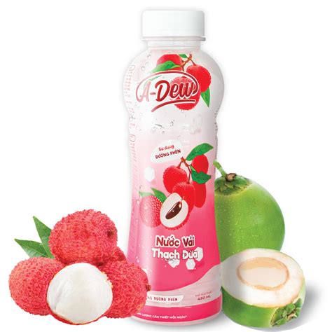 Ml A Dew Lychee Juice Drink With Nata De Coco Lai Ph Official Store