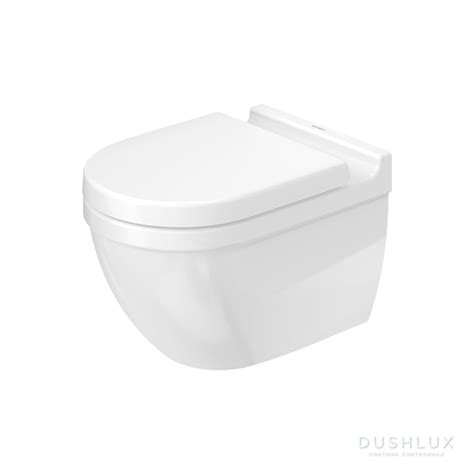 Duravit Starck 3 Комплект подвесной унитаз 54х36см Rimless сиденье