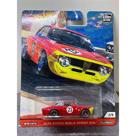 全新未拆 Hot wheels 風火輪 羅密歐 Alfa Romeo Giulia Sprint GTA 蝦皮購物