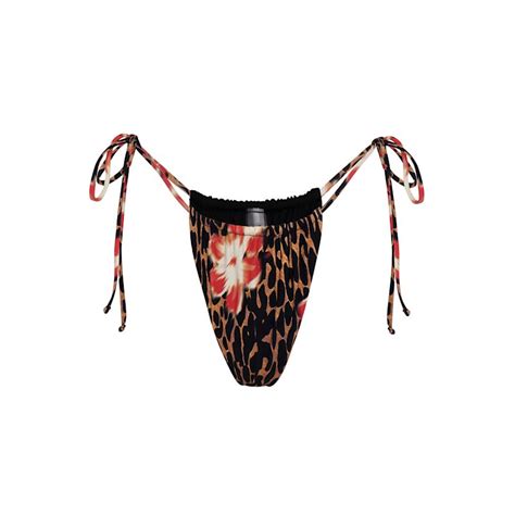 Oasis Bikini Bottoms Wild Lovers London Wolf Badger