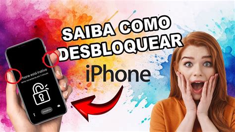 IPHONE BLOQUEADO VEJA AQUI COMO DESBLOQUEAR IPHONE INATIVO PARA