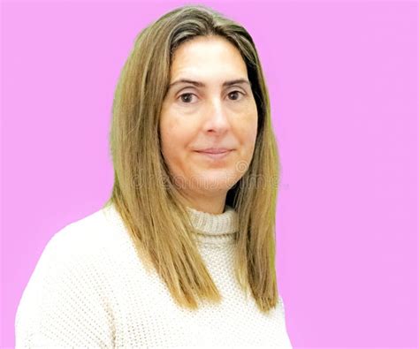 Lasy Dries Her Long Blonde Hair With The Help Of A Hand Dryer Stock Photo Image Of Wash