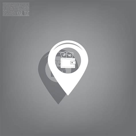 Premium Vector Money Pin Business Concept Vector Illustration