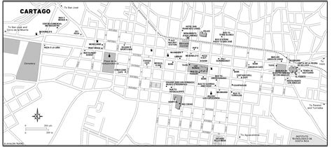 Cartago City Map • Mappery