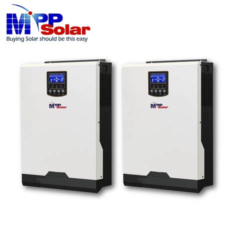 6000w 24v 110v 220v Split Phase Mpp Solar Inverter Pure Sine Wave 80a