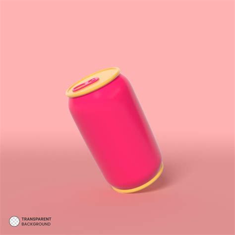 Энергетический напиток содовая может иконка изолированная 3d ...