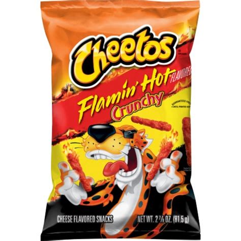 Cheetos Flamin Hot Cheese Flavored Snacks Oz Qfc