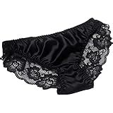LSHARON SILK Women S Sexy 100 Mulberry Silk Briefs Lingerie Gymnastics Thong Ballet Underwear