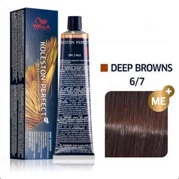 Краска Wella Koleston Perfect ME+ (6/7 эскимо) – темный блонд коричневый