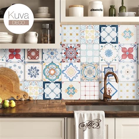 Azulejos Vinilos Decorativos Autoadhesivos X6u De 20x20 Cm Kuva Deco