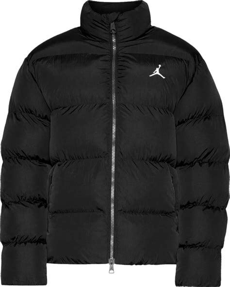 Jordan Black Jumpman Logo Down Jacket Inc Style