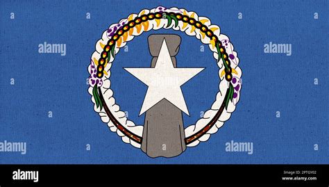 Flag of Northern Mariana Islands. Official symbol of Commonwealth of ...